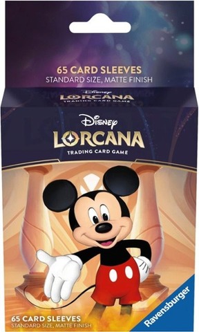 Disney Lorcana Sleeves Mickey Mouse 65ct